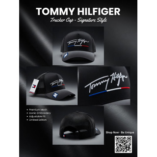 Tommy Hilfiger Signature Trucker – Black Edition